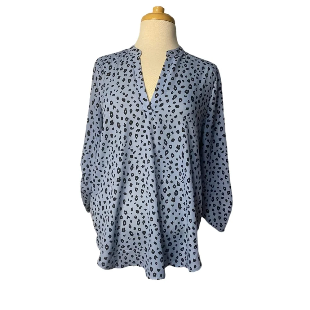 (1026) blue Lush Ls Shirt, Large - Picture 1 of 7